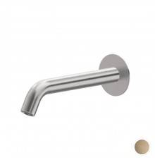 Newform X-STEEL 316 Излив для ванны, настенный, L=22.6см., G3/4 , цвет: PVD Brushed pale gold. 29482X.59.098