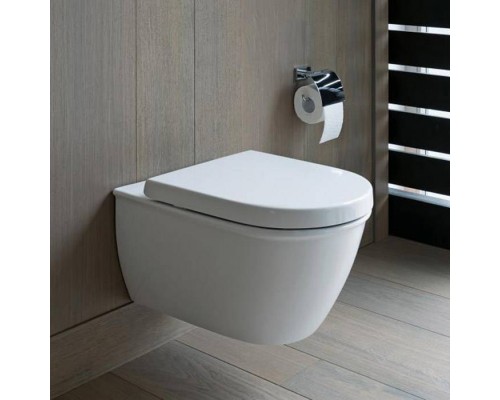 Duravit Darling New Унитаз подвесной Duravit Rimlessreg; без смывного края, с вертикальным смывом, вкл. крепление Durafix, 37x54см, Цвет: Белый. 2557090000 Duravit Darling New Унитаз подвесной Duravit Rimlessreg; без смывного края, с вертикальным смывом, вкл. крепление Durafix, 37x54см, Цвет: Белый. 2557090000