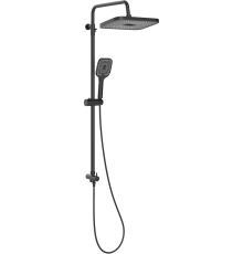 Душевая стойка STWORKI Готланд WH625-MB черная матовая