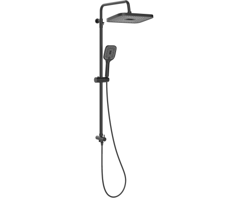 Душевая стойка STWORKI Готланд WH625-MB черная матовая Душевая стойка STWORKI Готланд WH625-MB черная матовая