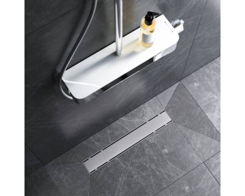 W02SC-U11-050-04SB Трап для душа линейный, универсальный затвор Tile, 50 см W02SC-U11-050-04SB Трап для душа линейный, универсальный затвор Tile, 50 см
