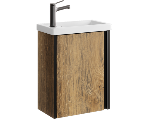 AQ URB0145DB Urban Тумба под умывальник, подв., с одной универс. дверью, 435х540х250 мм, дуб балт. URB0145DB