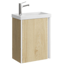 AQ URB0145DD Urban Тумба под умывальник, подв., с одной универс. дверью, 435х540х250 мм, Дуб Давос URB0145DD