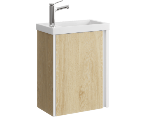 AQ URB0145DD Urban Тумба под умывальник, подв., с одной универс. дверью, 435х540х250 мм, Дуб Давос URB0145DD