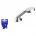 THG Pуtale de cristal bleu Ручной душ на борт ванны, 2 отв., цвет: хром/синий хрусталь. U6B-A02-6532/60A
