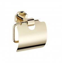 THG Nihal Porcelaine Ivoire Держатель туалетной бумаги с крышкой, подвесной, цвет: Soft gold. U2N-F30-538AC