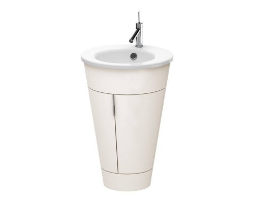 Duravit Starck 1 Тумба напольная 60x56xh82.5см, с раковиной , подсветка LED, цвет: nordic white satin matt. 0406580000, S1970400000, S1952003939 Duravit Starck 1 Тумба напольная 60x56xh82.5см, с раковиной , подсветка LED, цвет: nordic white satin matt. 0406580000, S1970400000, S1952003939