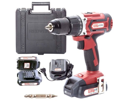 Шуруповерт аккумуляторный REDVERG RD-S18/U Шуруповерт аккумуляторный REDVERG RD-S18/U