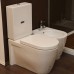 Duravit Starck 2 Унитаз моноблок приставной 63х37см, слив универсальный, с креплением, цвет: белый. 0933000005,  2145090000