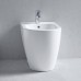 Duravit Me by Starck Биде напольное 37х60см., приставное, 1 отв., с креплением, цвет: белый. 2289100000