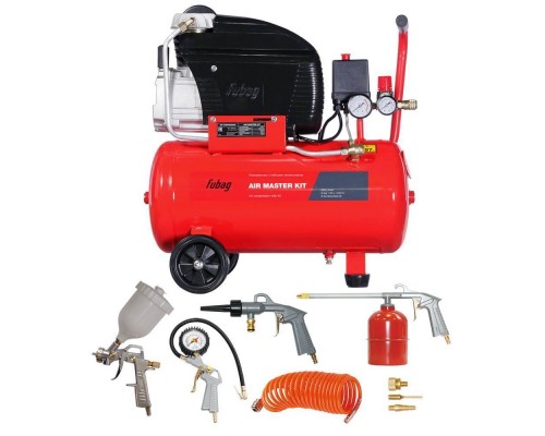 Компрессор Fubag AIR MASTER KIT + 6 (FC 230/24 + 6 предметов) Компрессор Fubag AIR MASTER KIT + 6 (FC 230/24 + 6 предметов)