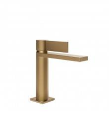 Gessi Inverso Diamantato Смеситель для раковины, 1 отв., с донным клапаном StopGo, цвет: Warm Bronze Br PVD. 73651#726