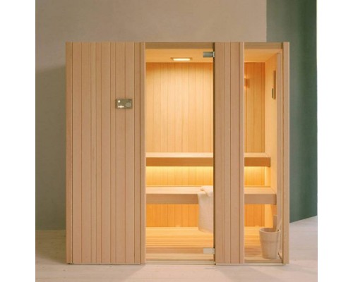 Effegibi Auki Сауна 189x126x201см, пристенная, цвет: канадский хемлок. SA 50 40 0002 Effegibi Auki Сауна 189x126x201см, пристенная, цвет: канадский хемлок. SA 50 40 0002