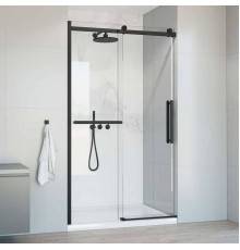 Душевая дверь в нишу Vincea Como Soft VDS-1CS150CLB 150 см профиль черный