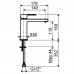 Plumberia Selection TAG Смеситель для раковины, на 1 отв., цвет: хром. TG0053CR