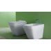 Simas Baden Baden Унитаз приставной безободковый 56х36 см, слив универсальный,  цвет: белый. F91,  BB01bi