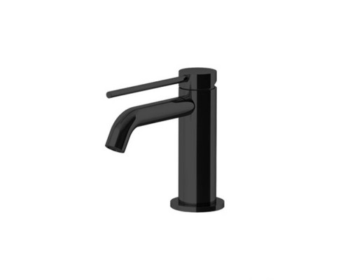 Gattoni Circle Two Смеситель для раковины, 1 отв., с донным клапаном, цвет: Nero Opaco. 9140/91NO Gattoni Circle Two Смеситель для раковины, 1 отв., с донным клапаном, цвет: Nero Opaco. 9140/91NO