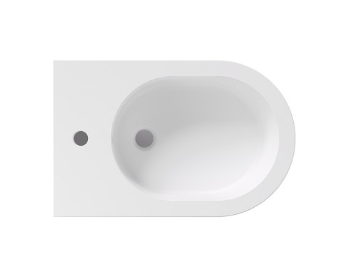 Alice Hide Биде Round 57х37, подвесное, цвет: белый матовый. 31180109