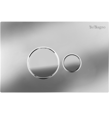 Кнопка смыва BelBagno BB081CR, хром