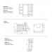 EBAN Eleonora Modular Комплект мебели 107 см (пенал слева), напольный, цвет: noce. FAC07PO, FBSEL086-N noce*6, FPLFL082-B*1, FCPLS107DNnoce*1, FKMGD---SN new*3