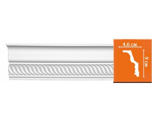 Плинтус потолочный с рисунком DECOMASTER 95088 (90*46*2400мм) Плинтус потолочный с рисунком DECOMASTER 95088 (90*46*2400мм)