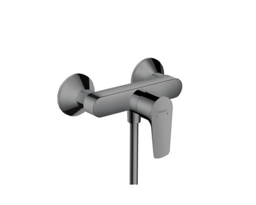 Hansgrohe Talis E Смеситель для душа, настенный, цвет: шлифованный черный хром. 71760340 Hansgrohe Talis E Смеситель для душа, настенный, цвет: шлифованный черный хром. 71760340
