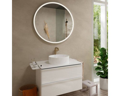Hansgrohe Xuniva S Раковина-чаша 40х40см., без отв., накладная, без перелива, цвет: белый. 60164450