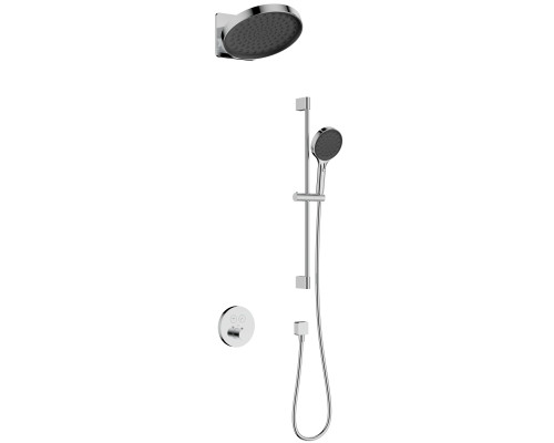 AQM 8403CR Набор для комплектации душа с термостатом, Хром AQM8403CR