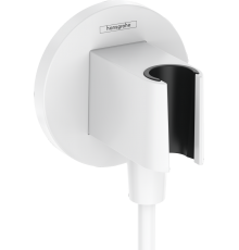 Шланговое подключение Hansgrohe FixFit Porter S 26888700 матовый белый