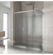 Душевая дверь в нишу Kubele DE019 D3-MAT-CH 160 см, профиль хром