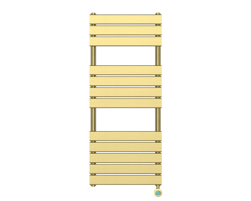 Полотенцесушитель электрический Primoclima PANEL 1200500 12 трубок 600W, Золото матовое PC PANEL 600 BG