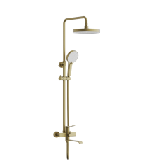 Душевая стойка BELZ B812 B24812-5, брашированное золото