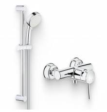 Душевой комплект Смеситель для душа Grohe BauClassic 32867000 + Гарнитур Tempesta Cosmopolitan 27578002
