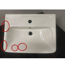 SaleAQ195032 Раковина Мини 50, 500х380х70 мм, с отв. под смеситель, с отв. пер Sale195032_1058