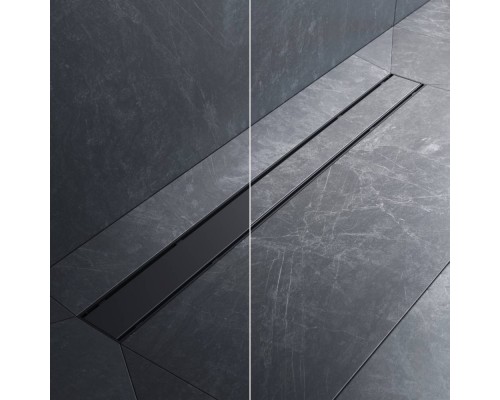 W02SC-U11-080-04BM Трап для душа линейный, универсальный затвор Tile, 80 см W02SC-U11-080-04BM Трап для душа линейный, универсальный затвор Tile, 80 см