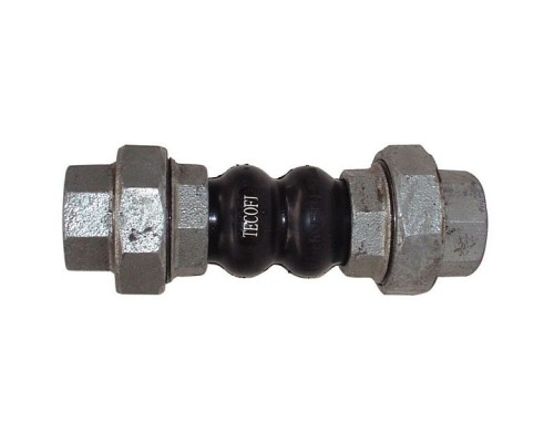 Компенсатор резиновый Tecofi DI7140N-0020 DN 3/4  PN10 bar с нейлоновым кордом  EPDM. DI7140N-0020