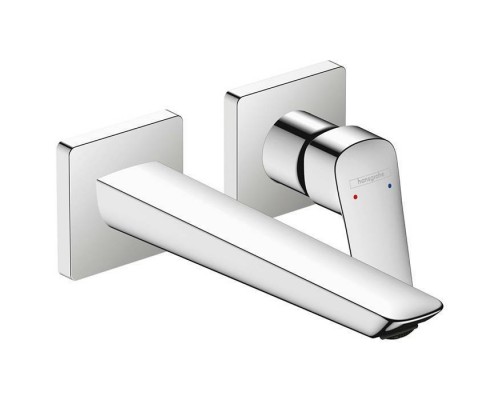 Hansgrohe Logis Смеситель для раковины, настенный, с донным клапаном, цвет: хром. 71256000 Hansgrohe Logis Смеситель для раковины, настенный, с донным клапаном, цвет: хром. 71256000