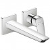 Hansgrohe Logis Смеситель для раковины, настенный, с донным клапаном, цвет: хром. 71256000