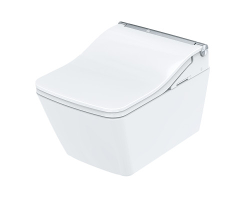 TOTO Washlet SW Комплект: унитаз подвесной, сиденье с управлением, модуль для установки, клавиша, цвет: белый. SHXCK94 (нов. арт.SP10695UN),  CW522ERY,  WH182EAT,  MB175M#SS,  TCF804C2G