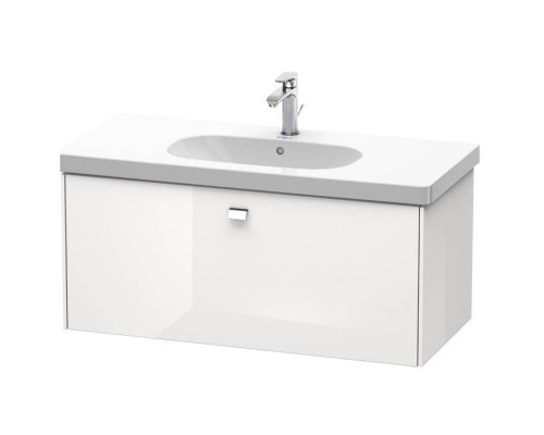 Duravit Brioso Тумба подвесная 102х46.9х45.2см, с раковиной, с 1 выдвижным ящиком, цвет: белый глянц. 03421000002, BR404702222 Duravit Brioso Тумба подвесная 102х46.9х45.2см, с раковиной, с 1 выдвижным ящиком, цвет: белый глянц. 03421000002, BR404702222