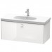 Duravit Brioso Тумба подвесная 102х46.9х45.2см, с раковиной, с 1 выдвижным ящиком, цвет: белый глянц. 03421000002, BR404702222