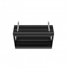 Gessi Binario Профиль линейный 670 мм, для 3 модулей, установка Shift-Fix, цвет: Black XL. 61006#299
