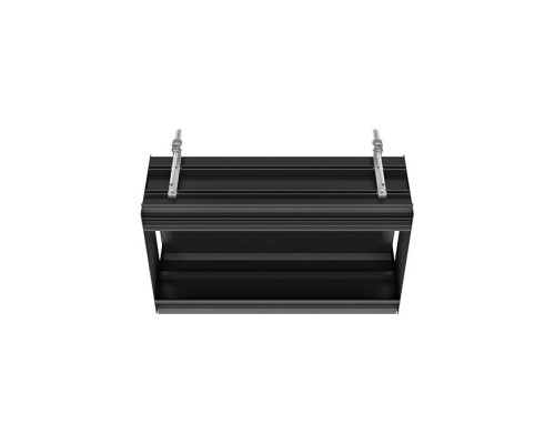 Gessi Binario Профиль линейный 670 мм, для 3 модулей, установка Shift-Fix, цвет: Black XL. 61006#299