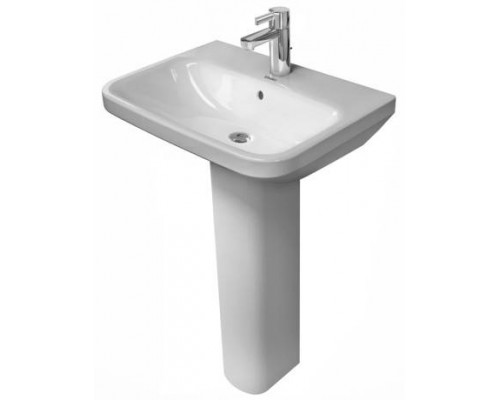 Duravit DuraStyle Раковина 60х44 см, 3 отв., с переливом, цвет: белый. 2319600030
