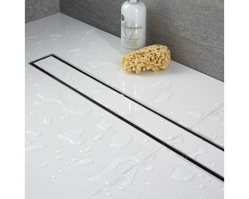 Душевой трап (лоток) RGW SDR-08B черный, 80 см