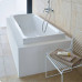 Duravit Happy D.2 Ванна акриловая  160х70x48см, прямоугольная .встраиваемая  версия , с наклоном для  спины справа, цвет: белый. 790100000000000,  7912210000001000,  700309000000000