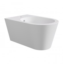 Alice Hide Биде Round 57х37, подвесное, цвет: белый матовый. 31180109