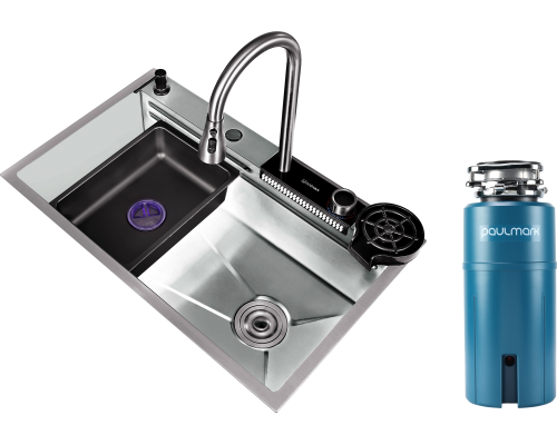 Комплект Профсан PSM-9944ST нержавеющая сталь + Измельчитель Paulmark Intenso