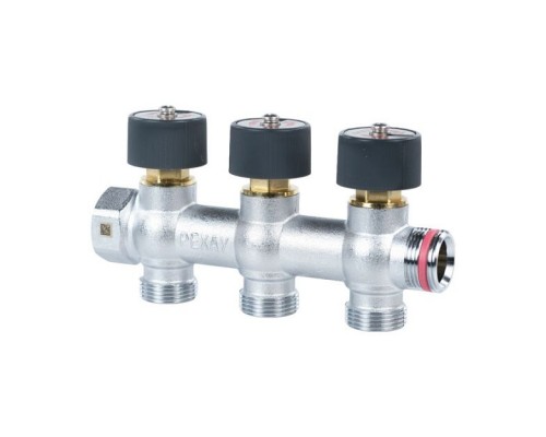 Коллектор Рехау G1   3 отвода G3/4 ЕК. 11316453001