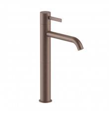 Fantini AF/21 Смеситель для раковины, 1 отв., высокий излив: 18.4 см, цвет: Matt Copper PVD. 27 P9 A706WF